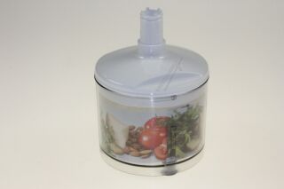 BROYEUR UNIVERSEL BLAN(COUTEAU + BOL +COUVERCLE ENTRAINEUR )