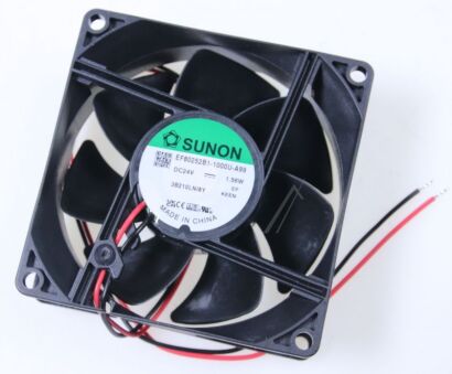 VENTILATEUR, 24V/DC, 80X80X25MM, ROULEMENT A BILLES